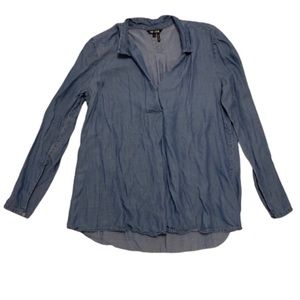 NIC+ZOE Chambray Top